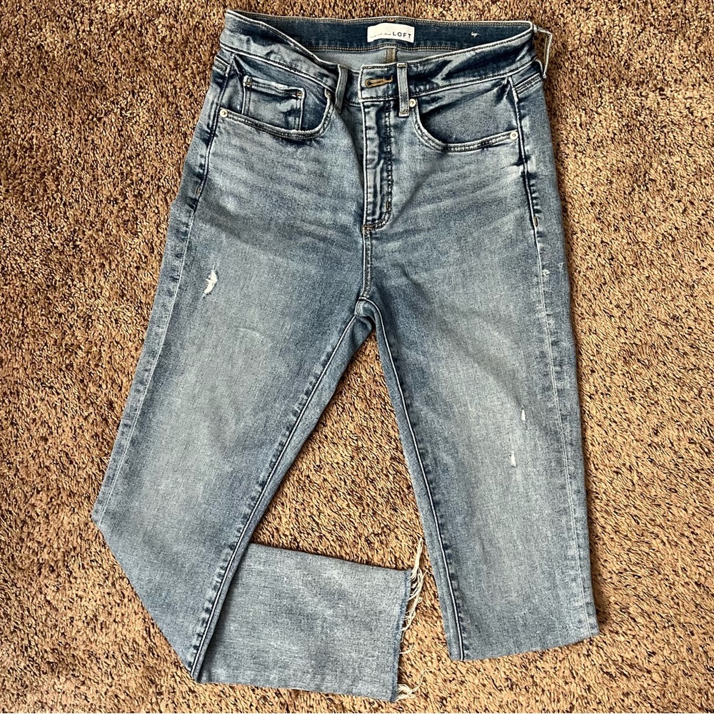 The LOFT High Waisted Skinny Jeans